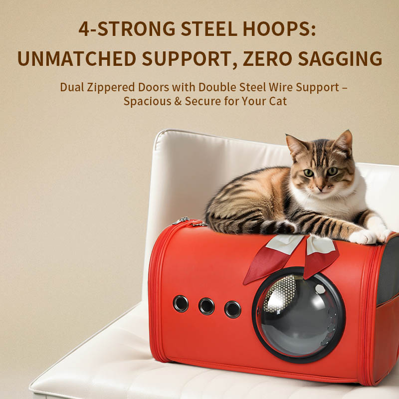 Cat Bag Portable And Good-Looking Car Cat Bag Cat Bag Large Capacity One-Shoulder Crossbody Pet Bag Dog Bag