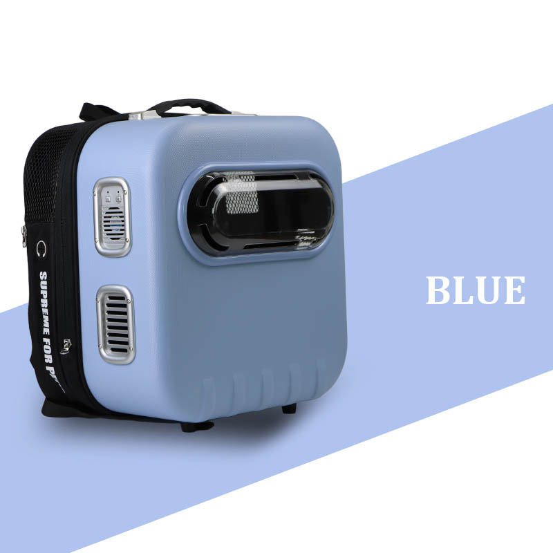 Cat Bag, Convenient And Breathable Pet Backpack With Smart Fan Space Capsule Large Capacity Cat And Dog Backpack