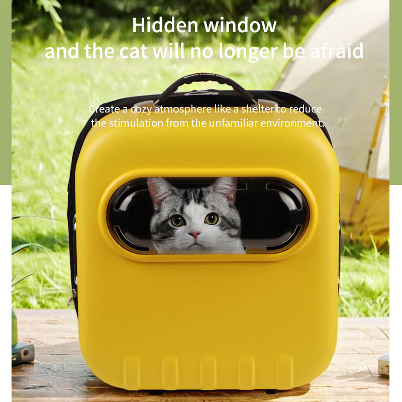Cat Bag, Convenient And Breathable Pet Backpack Space Capsule For Going Out Large Capacity Pet Backpack, Pet Supplies
