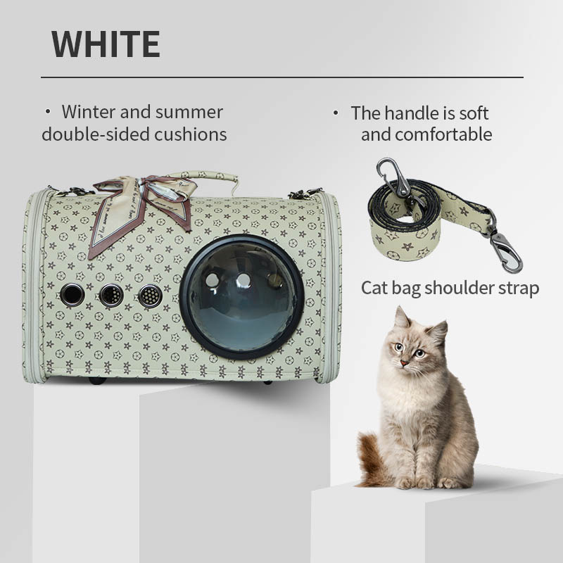 Cat Bag Portable And Good-Looking Car Cat Bag Cat Bag Large Capacity One-Shoulder Crossbody Pet Bag Dog Bag