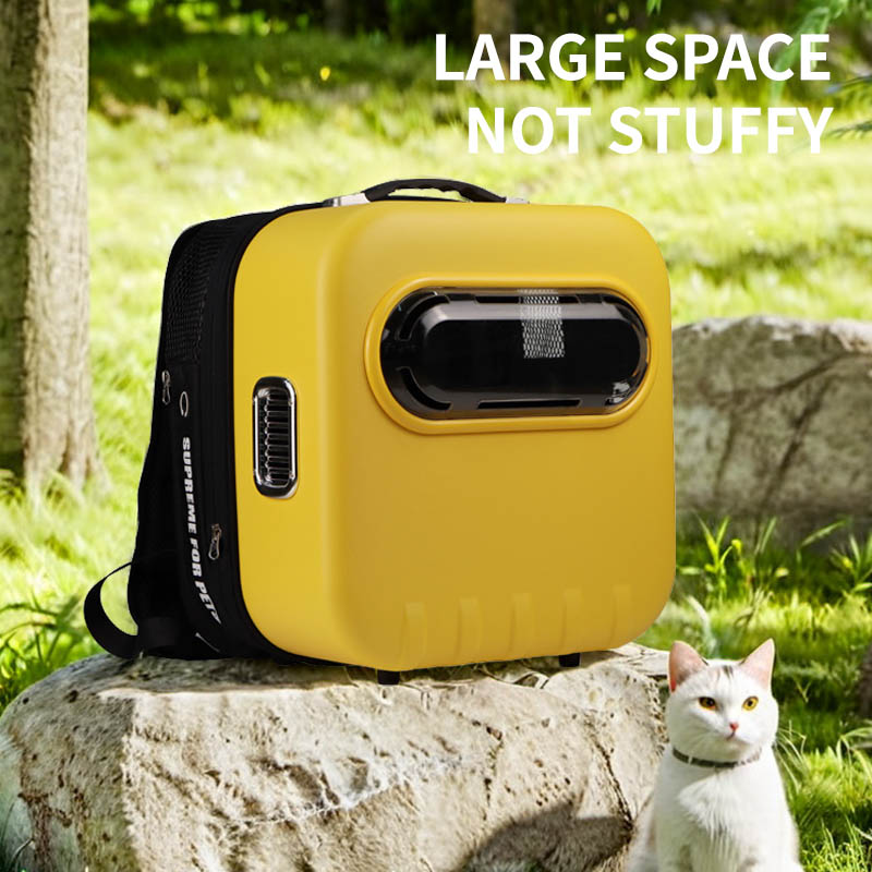 Cat Bag, Convenient And Breathable Pet Backpack Space Capsule For Going Out Large Capacity Pet Backpack, Pet Supplies