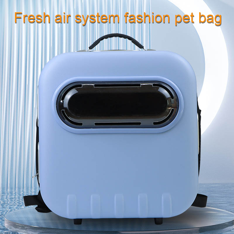 Cat Bag, Convenient And Breathable Pet Backpack With Smart Fan Space Capsule Large Capacity Cat And Dog Backpack